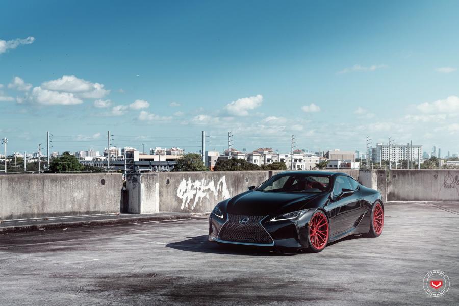  Lexus LC500 on Voseen Wheels (M-X4T) 2019 года  (фото 7 из 14)